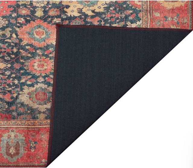 KAS Rugs London Navy Luna 5'x8' Area Rug-2