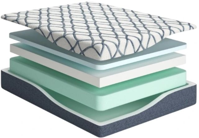 Sierra Sleep® By Ashley® Chime Elite 2.0 Memory Foam 12" Plush Tight Top Full Mattress in a Box-2