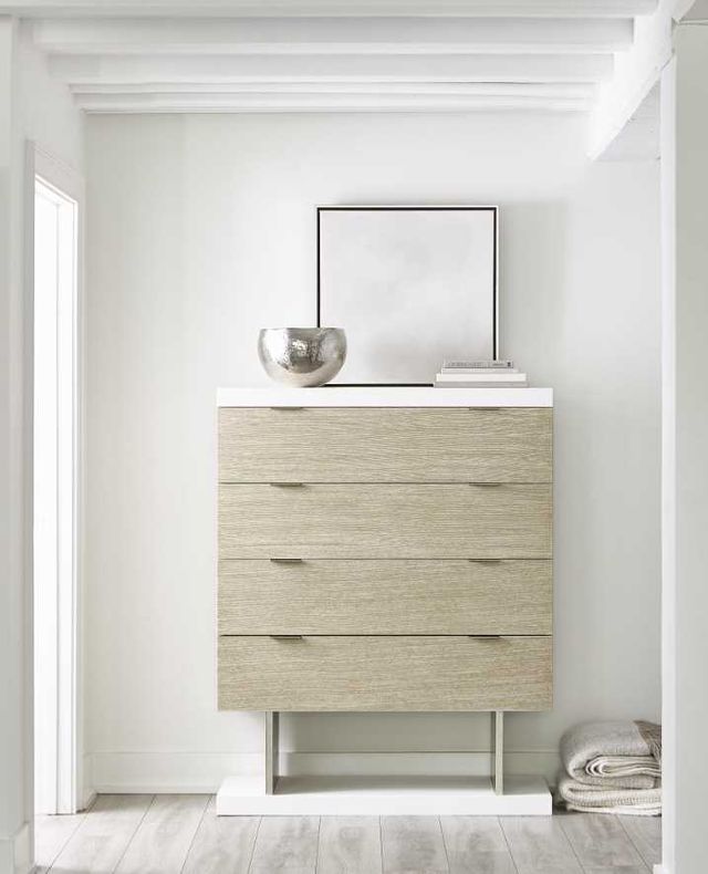 Bernhardt Solaria Dune/Fossil/Nickel Tall Chest-1
