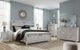 Signature Design by Ashley® Brashland 2-Piece White King Panel Bed Set-3