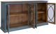 International Furniture Direct Marlin Blue Console-1