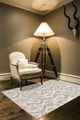 Feizy Saphir Zam Pewter/Gray 5'3" x 7'6" Rug-1