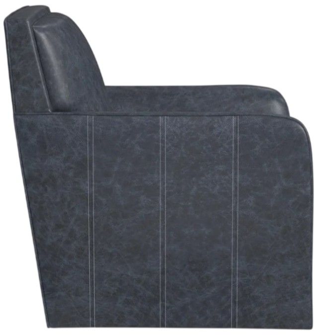 Flexsteel® Customizable Beckett Leather Swivel Chair-3
