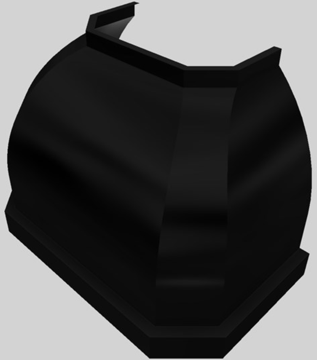 Vent-A-Hood® Designer Series 42" Black Wall Mounted Range Hood-1