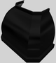 Vent-A-Hood® Designer Series 42" Black Wall Mounted Range Hood-1