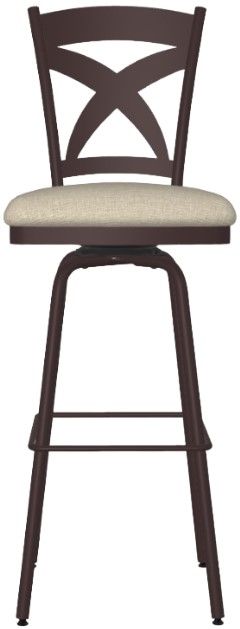 Amisco Customizable Marcus Swivel Bar Stool-3