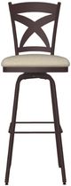 Amisco Customizable Marcus Swivel Bar Stool-3