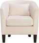 Elements International Stanton Mercer Cream Chair-1