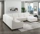 Homelegance® Zayden 4-Piece Ivory Sectional-1