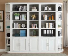Parker House® Catalina 5-Piece Cottage White Library Wall 
