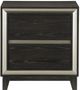 Mazin Furniture Grant Ebony Nightstand-0