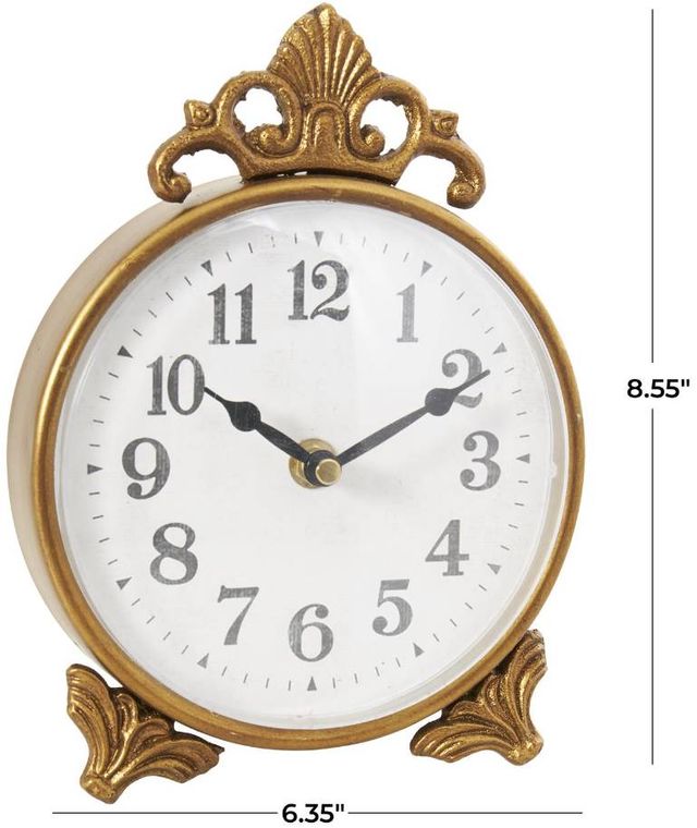 Deco Marche Gold Clock-3