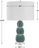 Uttermost® Bonaire Teal Blue Table Lamp-2