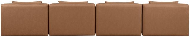 Meridian Furniture Cube 4-Piece Brown Sofa-2