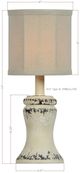 Forty West Bellamy Cream/Ivory Table Lamp-1