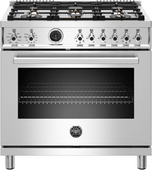 Bertazzoni Professional Series 36” Dual Fuel Range