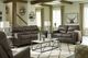Signature Design by Ashley® Navi 3-Piece Smoke Living Room Set with Rocker Recliner-4