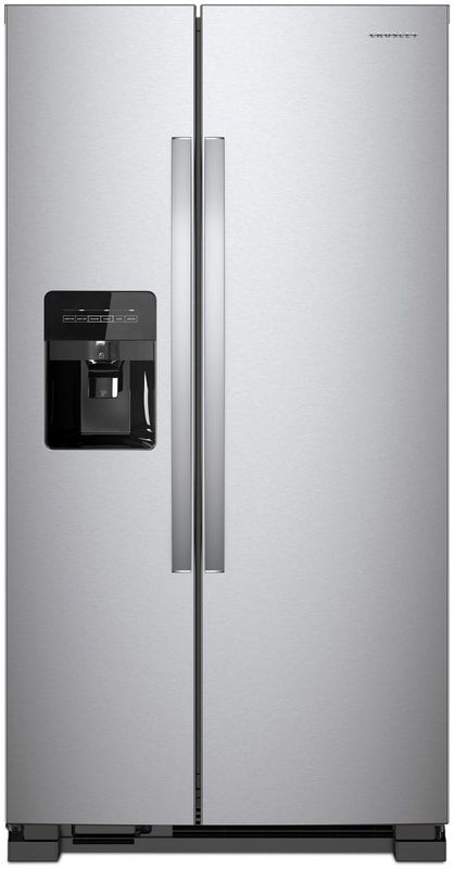 Crosley® 33" 21.41 Cu. Ft. Stainless Steel Side-by-Side Refrigerator -0