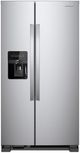 Crosley® 33" 21.41 Cu. Ft. Stainless Steel Side-by-Side Refrigerator -0