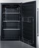 Summit® 19" 3.1 Cu. Ft. Stainless Steel ADA Compliant Shallow Depth Outdoor Built-In All Refrigerator-2