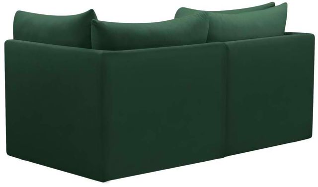 Meridian Furniture Jacob Green 66" Modular Velvet Sofa-3
