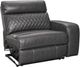 Signature Design by Ashley® Samperstone 2-Piece Gray Power Reclining Sectional Loveseat-2