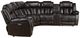 Homelegance® Ramone 3-Piece Dark Brown Power Reclining Sectional-2