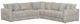 Jackson Furniture Bucktown 3-Piece Parchment L-Shape Sectional-0