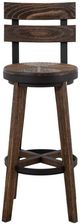 International Furniture Direct Dutton 2-Piece Brown 43" Bar Stool Set-1