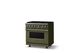 Viking® 5 Series 36" Martini Pro Style Gas (LP) Range with Brushed Brass Trim-2