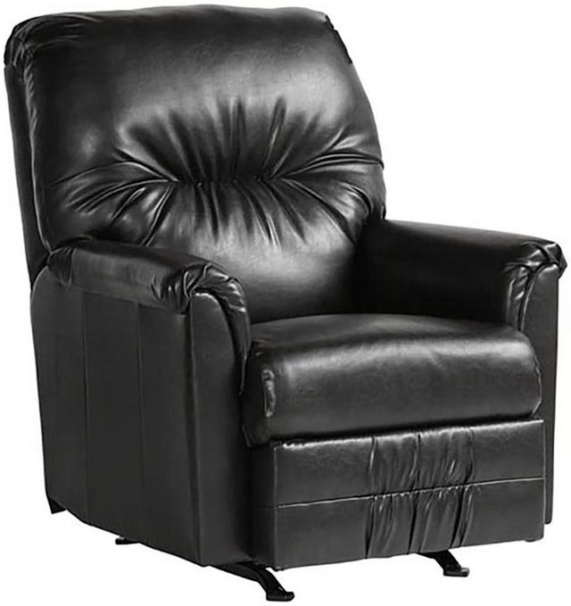 Hughes Furniture® 100 San Marino Ebony Manual Rocker Recliner-0