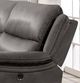 Furniture of America® Josias Gray Manual Reclining Loveseat-2
