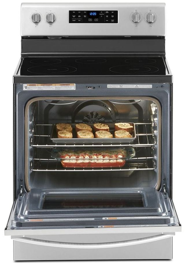 Whirlpool® 30" Stainless Steel Free Standing Electric Range-2