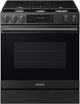 Samsung Bespoke 30" Matte Black Steel Smart Slide-In Gas Range with True Convection-0