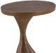 Dovetail Furniture Nara Antique Brass Side Table-1
