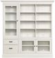 Hammary® Structures White Triple Multi Use Storage Unit-0