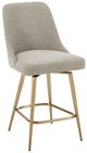 Uttermost® Bramwell Heathered Taupe Upholstered Counter Stool-0