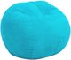 CordaRoy's® Cyan Plush Corduroy Full Bean Bag-0