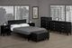 Titus Furniture Dark Espresso 54" Full Platform Bed-1