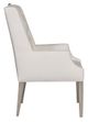 Vanguard® Furniture Michael Weiss Everhart Brushed Nickel Handle/Pebble Path Arm Chair-2