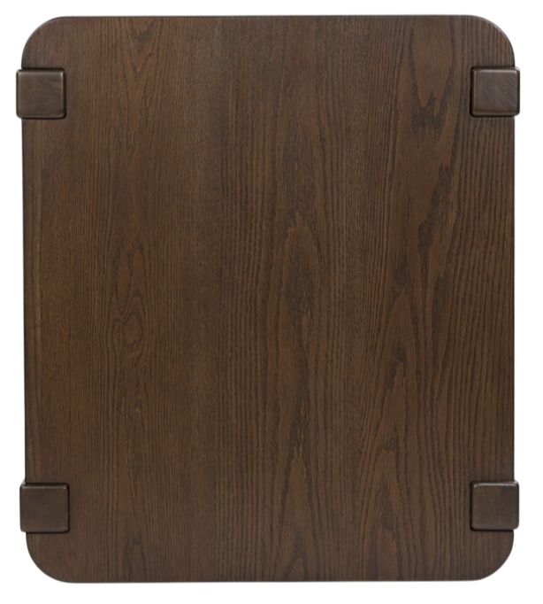Signature Design by Ashley® Breckington Dark Brown Wood End Table-4