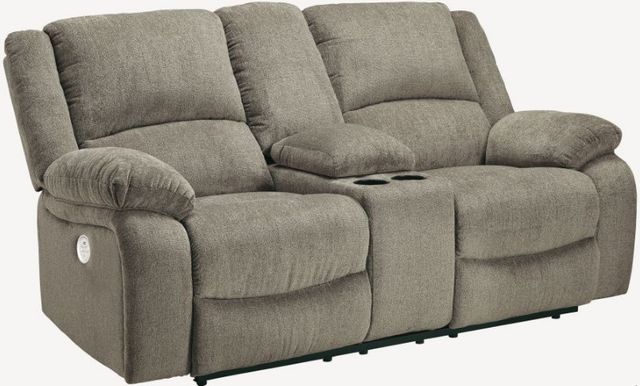 Signature Design by Ashley® Draycoll 3-Piece Pewter Living Room Set-2