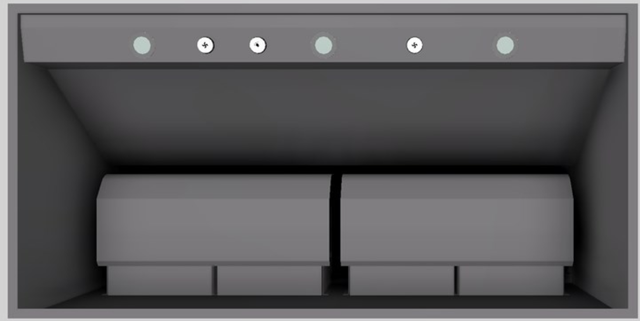 Vent-A-Hood® 48" Wall Mounted Range Hood-Gunsmoke-3