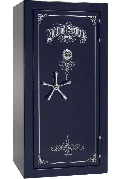 Liberty Safe Magnum Series Blue Gloss 40 Mechanical Gun Safe-0