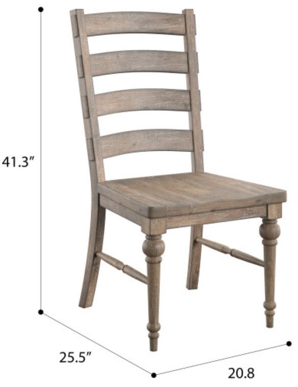 Emerald Home Interlude Sandstone Buff Dining Chair-2