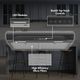 Broan Alta 2 Series 30" Black Stainless Steel Under Cabinet Range Hood-3