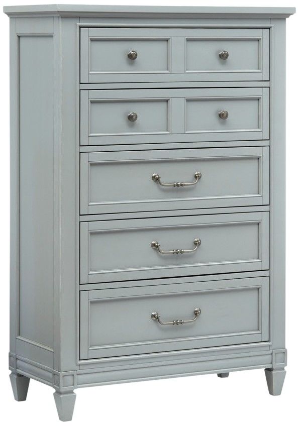 Magnussen Home® Glenbrook Pebble 5-Drawer Chest-0