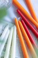 A & B Home Red Unscented Soy Wax Taper-4