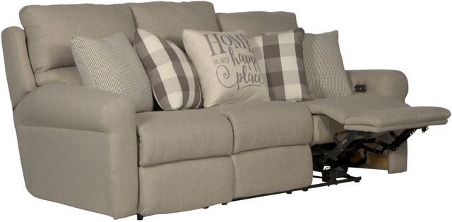 Catnapper® Westport Metal Lay Flat Reclining Sofa-1