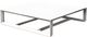 Vanguard® Furniture Breeze Cloud Aluminum Outdoor Square Cocktail Table-0